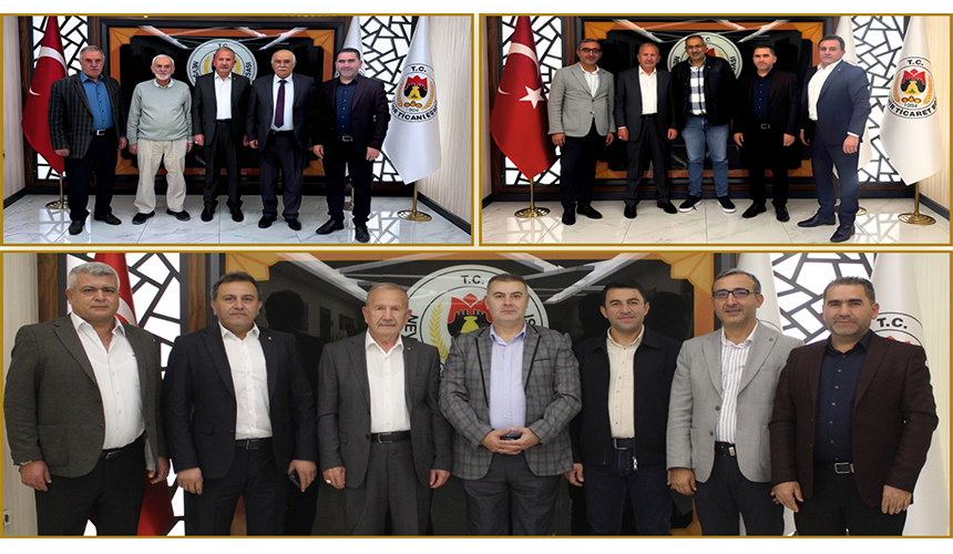 İş İnsanlarından, NTB Başkanı Salaş’a Hayırlı Olsun Ziyareti