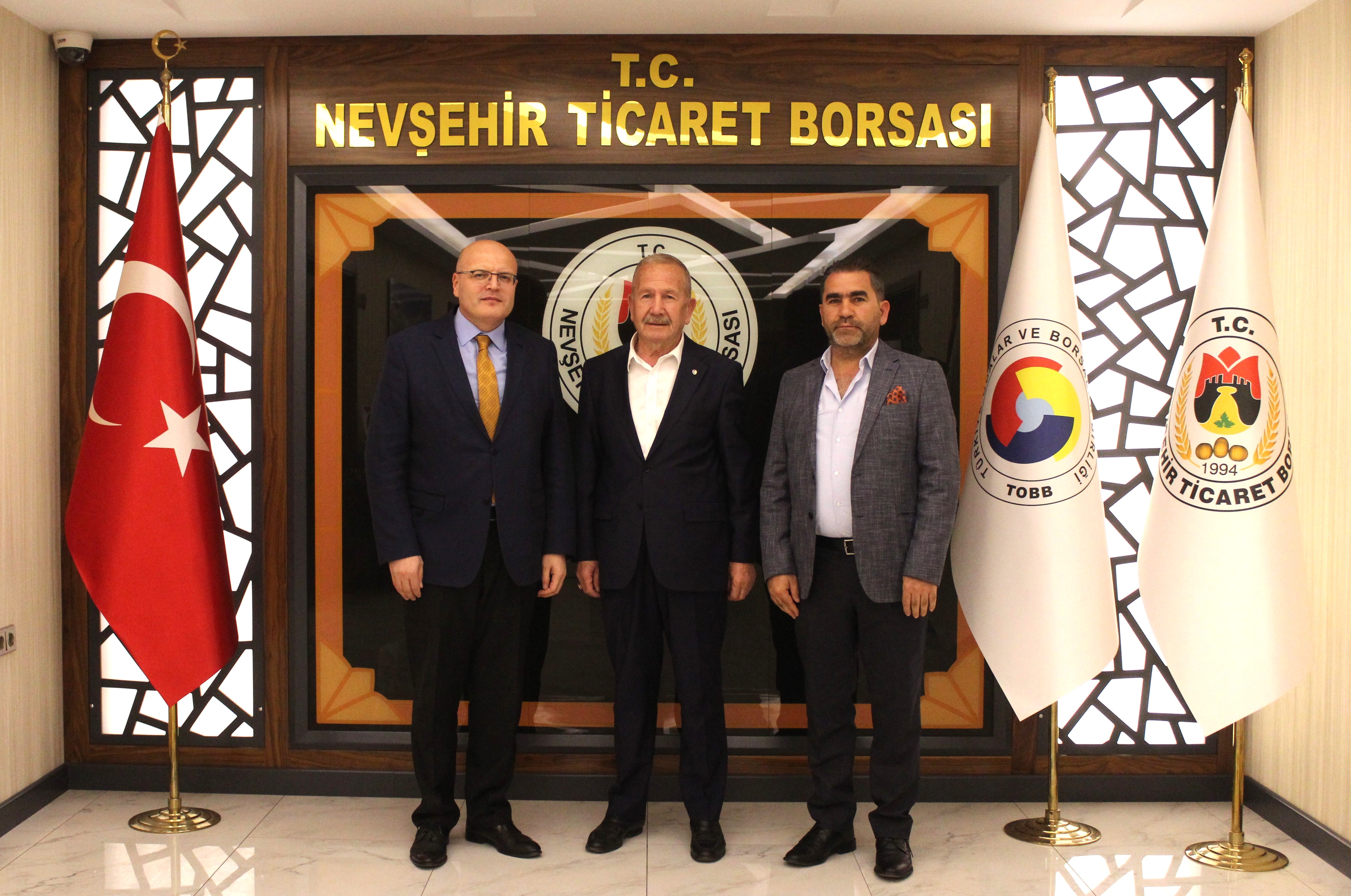 Nevşehir Denetimli Serbestlik Müdürü Akkaya’dan Ntb’ye Hayırlı Olsun Ziyareti
