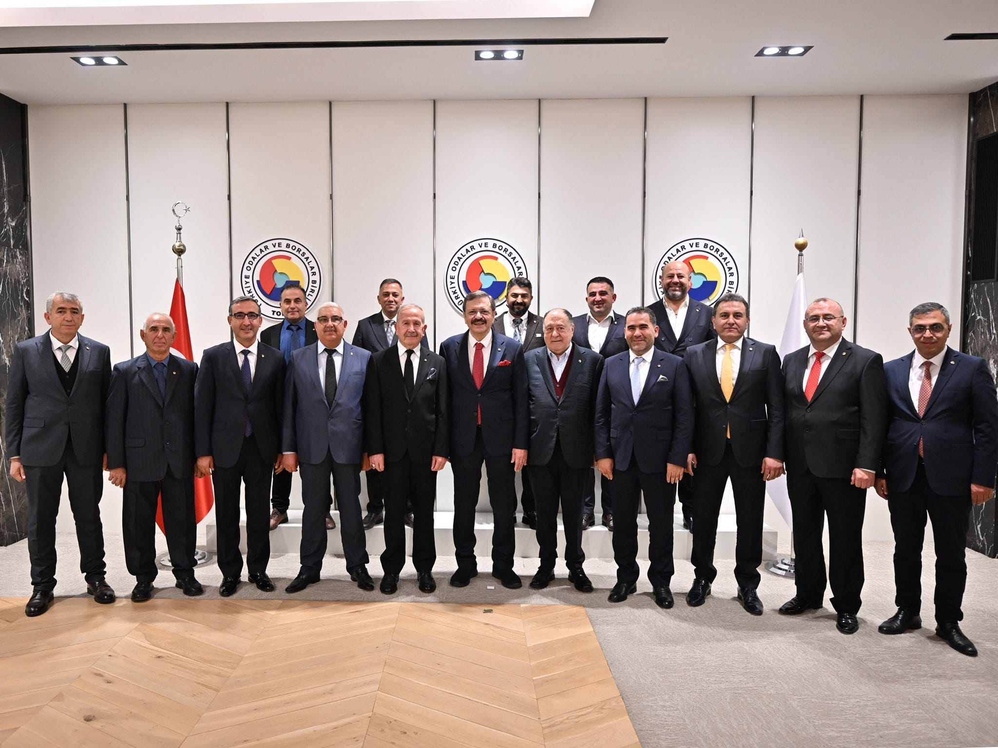 NTB Yönetiminden TOBB Başkanı Hisarcıklıoğlu’na Ziyaret