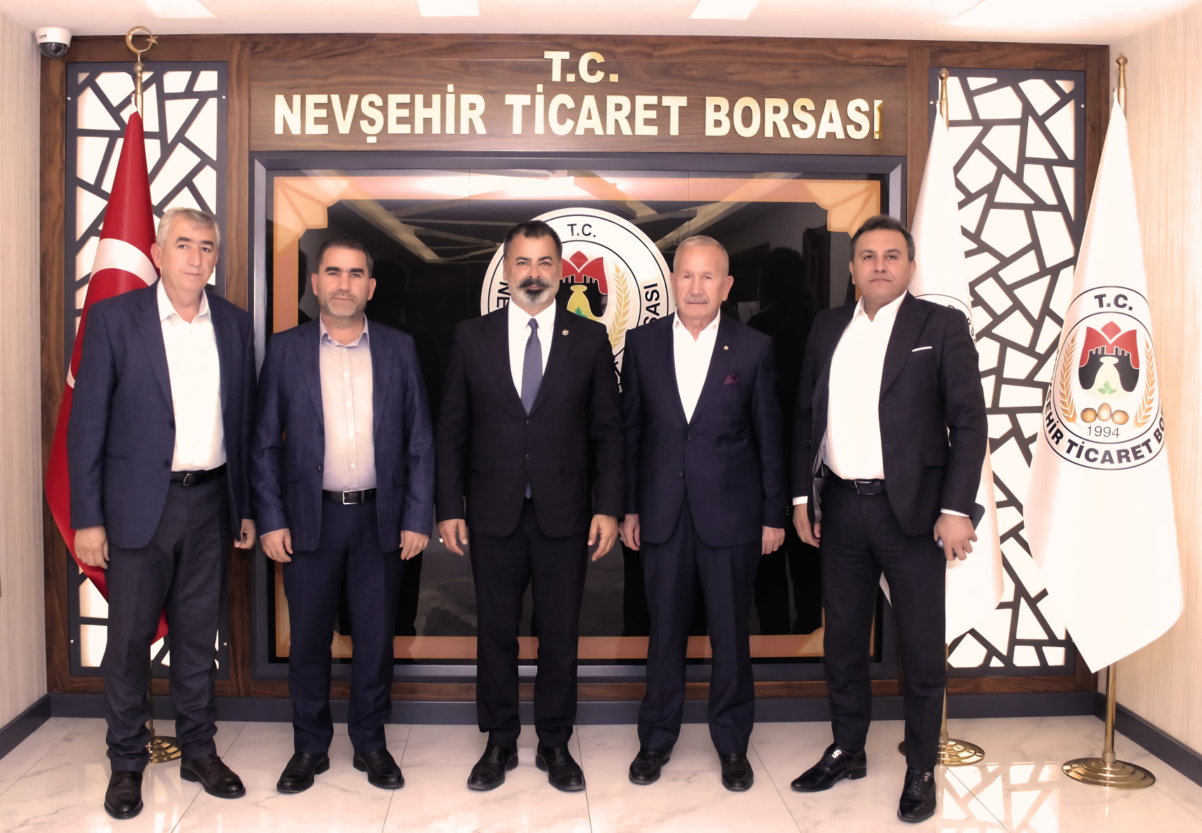 Ürgüp Belediye Başkanı Bul’dan NTB Başkanı Salaş’a Hayırlı Olsun Ziyareti